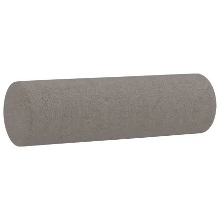 Ensemble de canapés 4 pcs avec coussins taupe tissu