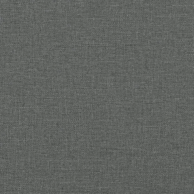 Ensemble de canapés 2 pcs coussins gris foncé tissu