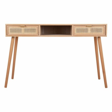 Hall Table with Drawers Alexandra House Living Natural 79 x 42 x 120 c