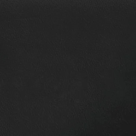 Ensemble de canapés 2 pcs avec coussins noir similicuir