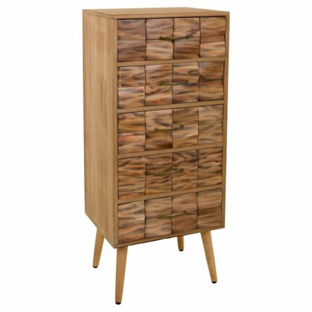 Cassettiera Alexandra House Living Naturale Legno di paulownia 108 x 3