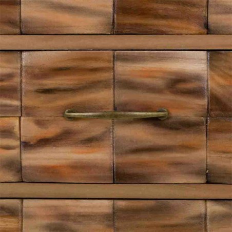 Cassettiera Alexandra House Living Naturale Legno di paulownia 108 x 3