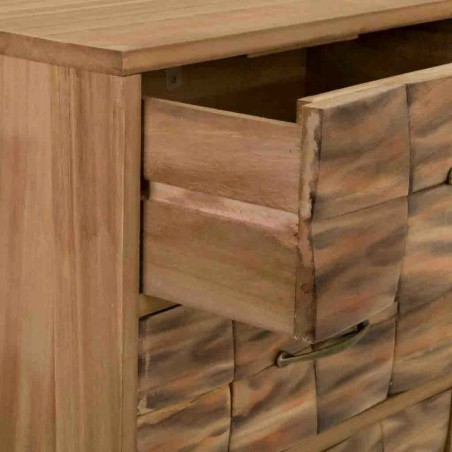 Cassettiera Alexandra House Living Naturale Legno di paulownia 108 x 3
