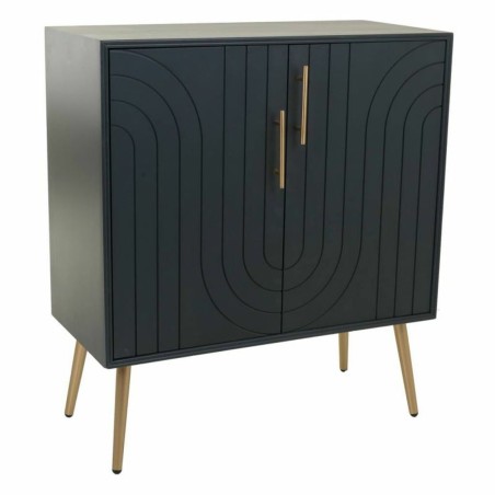 Meuble d'Entrée Alexandra House Living Gris Doré 37 x 84 x 75 cm