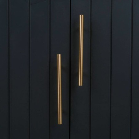 Meuble d'Entrée Alexandra House Living Gris Doré 37 x 84 x 75 cm