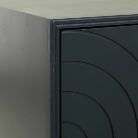 Meuble d'Entrée Alexandra House Living Gris Doré 37 x 84 x 75 cm