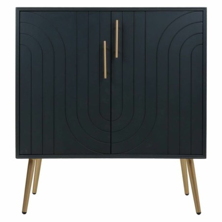 Meuble d'Entrée Alexandra House Living Gris Doré 37 x 84 x 75 cm