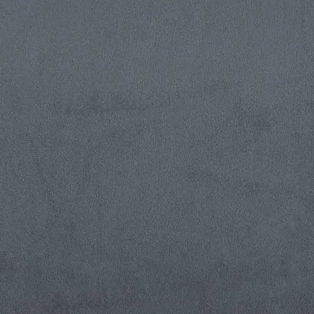 Ensemble de canapés 2 pcs avec coussins Gris foncé Velours