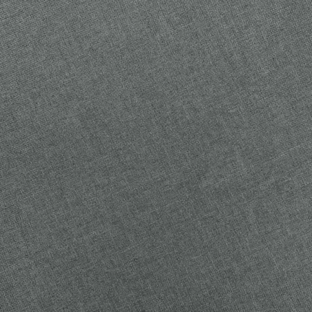 Fauteuil avec repose-pied Gris clair Tissu