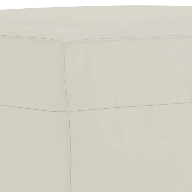 Ensemble de canapés 3 pcs avec coussins Crème Velours