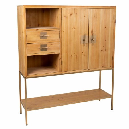 Dientafel Alexandra House Living Gouden Natuurlijk Ijzer Sparrenhout 3