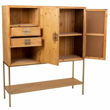 Dientafel Alexandra House Living Gouden Natuurlijk Ijzer Sparrenhout 3