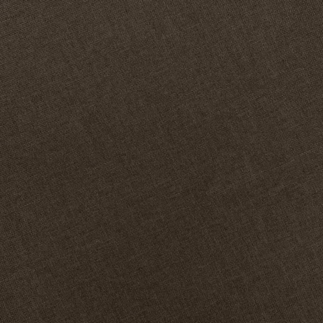 Fauteuil avec repose-pied Marron Tissu