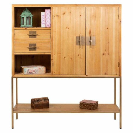 Dientafel Alexandra House Living Gouden Natuurlijk Ijzer Sparrenhout 3