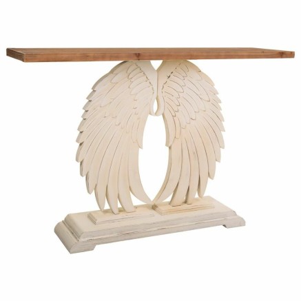 Meuble d'Entrée Alexandra House Living Blanc 40 x 101 x 150 cm
