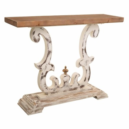 Meuble d'Entrée Alexandra House Living Blanc 36 x 92 x 120 cm