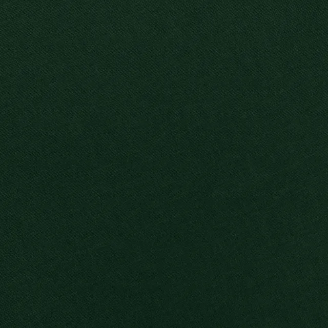 Fauteuil avec repose-pied Vert foncé Tissu