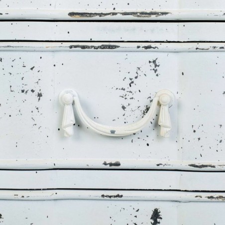 Chest of drawers Alexandra House Living White Fir wood MDF Wood 40 x 9