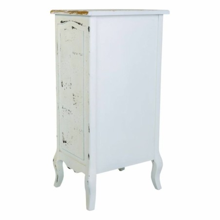 Cassettiera Alexandra House Living Bianco Legno di abete Legno MDF 40