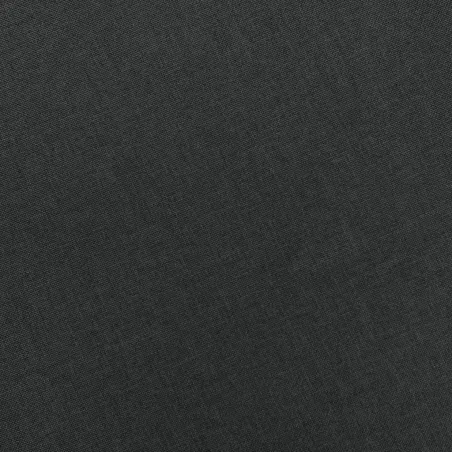 Fauteuil de massage avec repose-pied Gris foncé Tissu