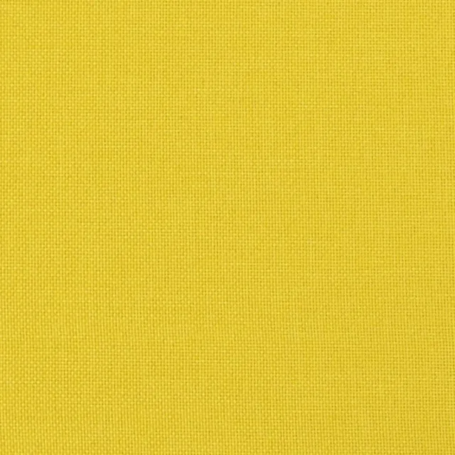 Ensemble de canapés 3 pcs avec coussins jaune clair tissu