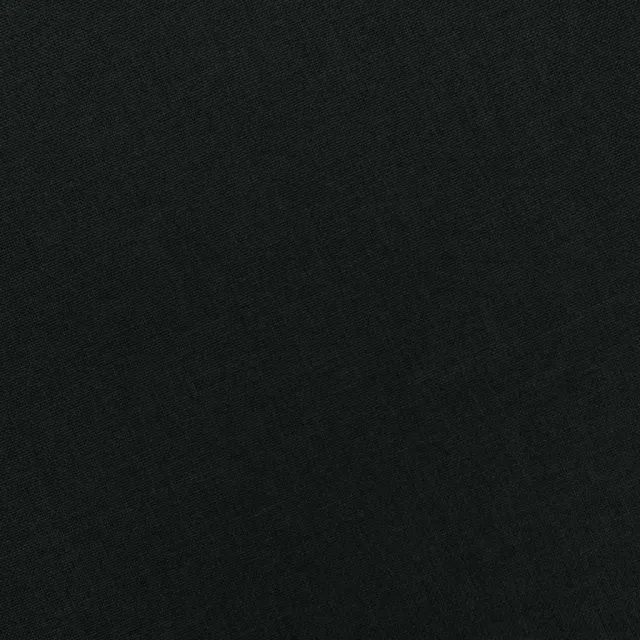 Fauteuil de massage avec repose-pied Noir Tissu