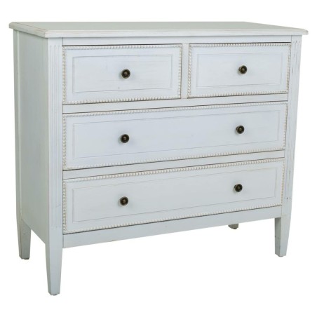 Commode Alexandra House Living Blanc Bois d'épicéa Bois MDF 36 x 75
