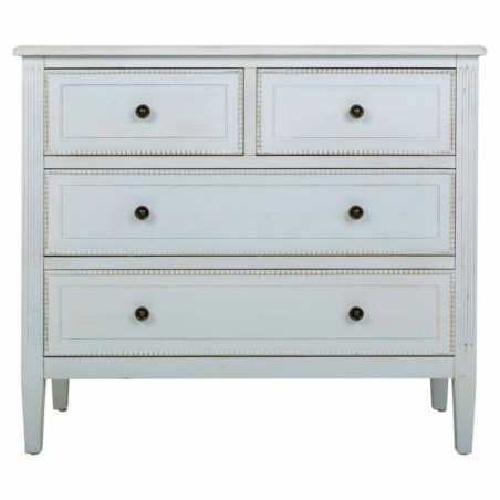 Cómoda Alexandra House Living Blanco Madera de abeto Madera MDF 36 x
