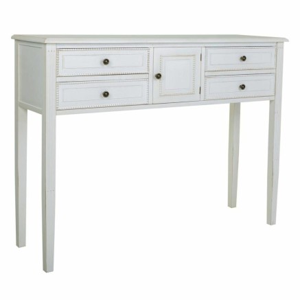 Meuble d'Entrée avec Tiroirs Alexandra House Living Blanc 36 x 92 x 1