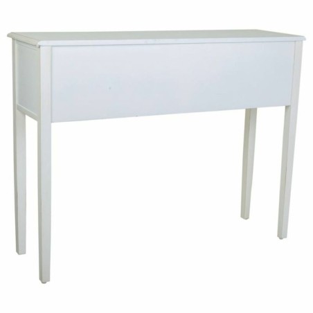 Zijtafel met lades Alexandra House Living Wit 36 x 92 x 120 cm
