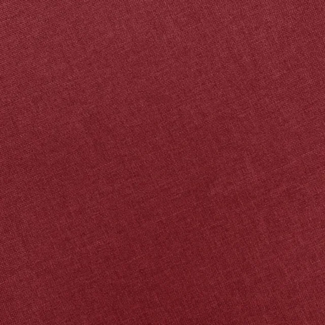 Fauteuil de massage avec repose-pied Rouge bordeaux Tissu