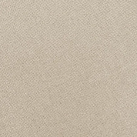 Fauteuil de massage avec repose-pied Crème Tissu