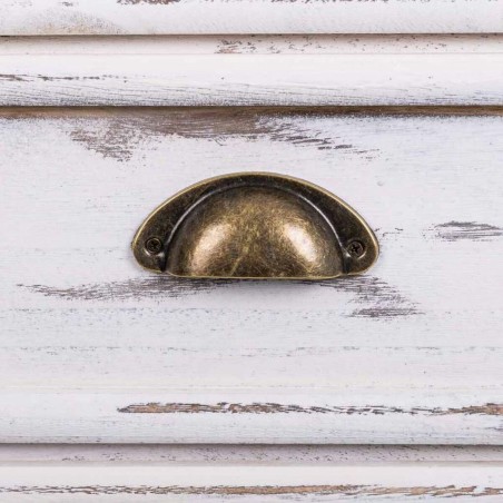 Ingresso con Cassetti Alexandra House Living Bianco 30 x 80 x 65 cm