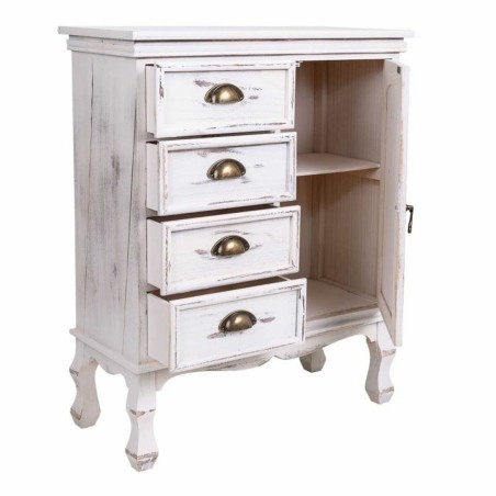 Ingresso con Cassetti Alexandra House Living Bianco 30 x 80 x 65 cm