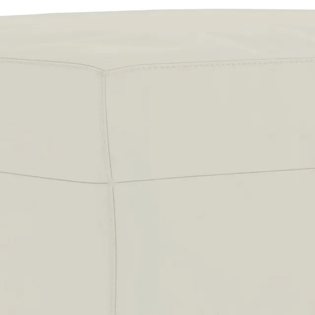 Ensemble de canapés 3 pcs avec coussins Crème Velours