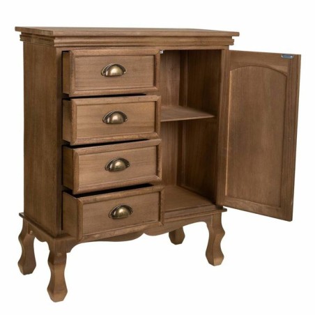 Hall Table with Drawers Alexandra House Living Brown 30 x 80 x 65 cm