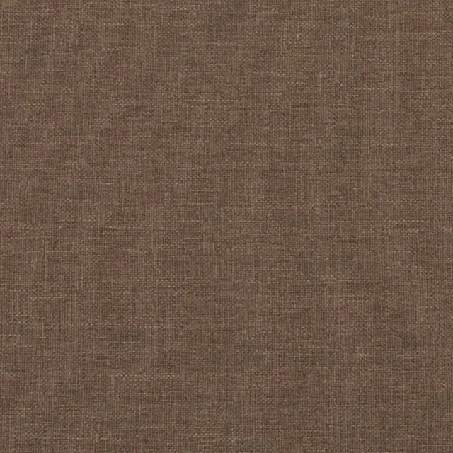 Ensemble de canapés 2 pcs avec coussins Marron Tissu