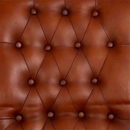 Leunstoel Alexandra House Living Bruin Natuurlijk 98 x 94 x 65 cm