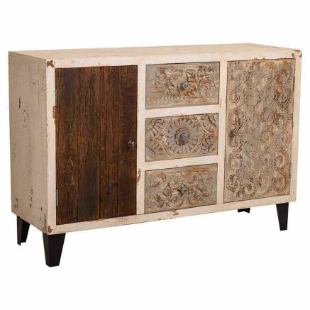 Aparador Alexandra House Living Natural Madera de mango 40 x 72 x 118
