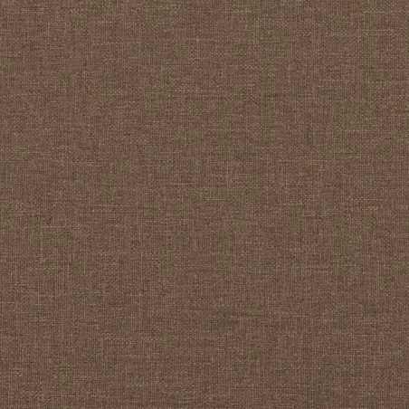 Ensemble de canapés 2 pcs avec coussins Marron Tissu