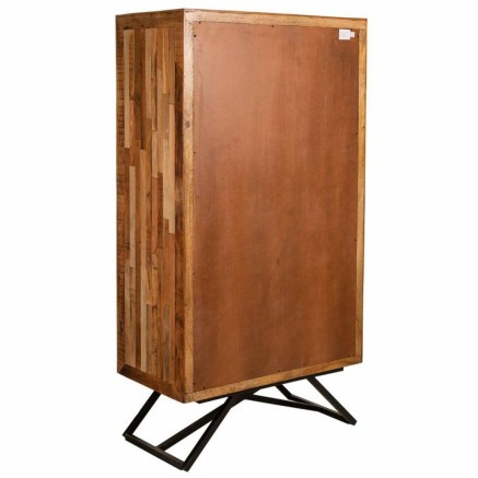 Vitrina Alexandra House Living Madera Hierro 47 x 175 x 90 cm 2