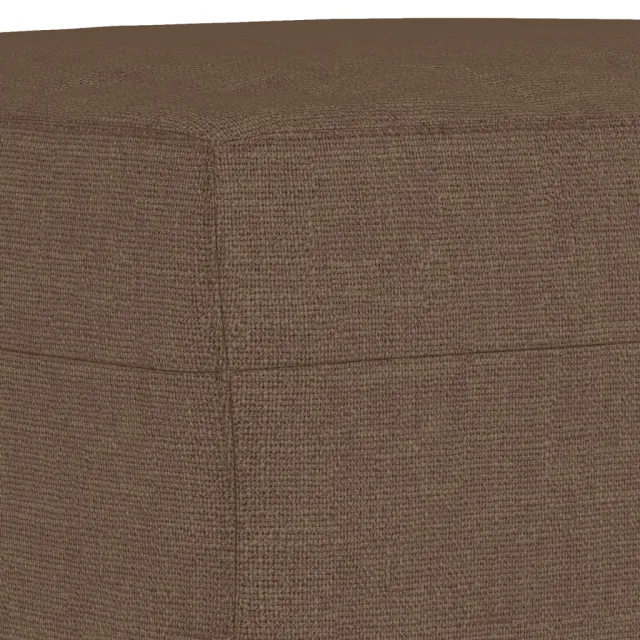 Ensemble de canapés 4 pcs marron tissu