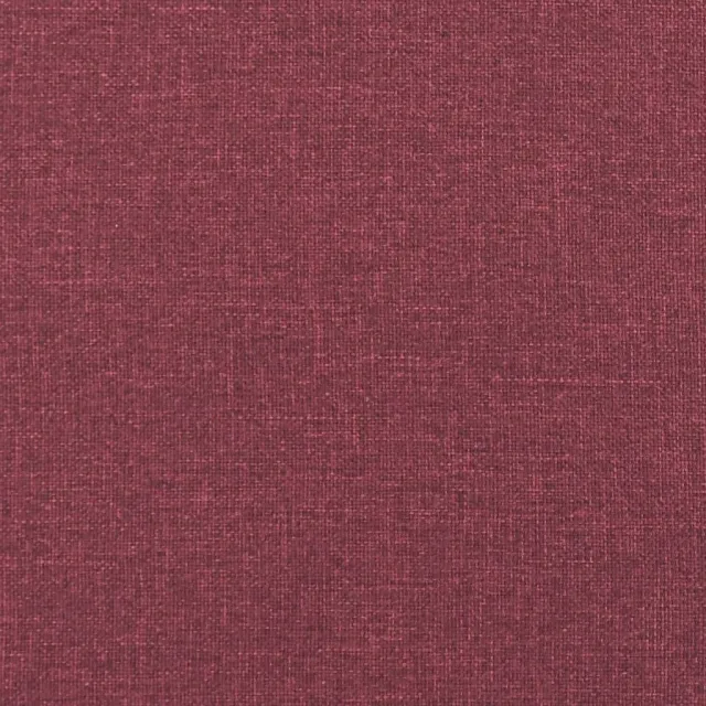 Ensemble de canapés 2 pcs rouge bordeaux tissu