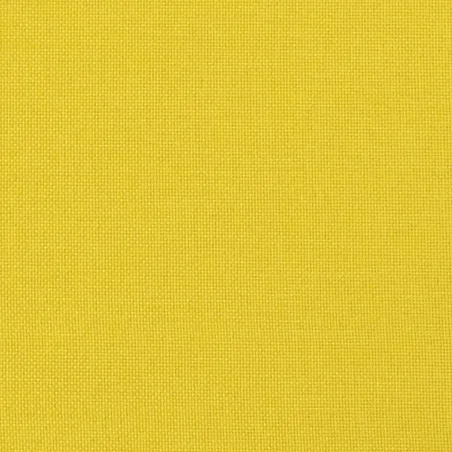 Ensemble de canapés 3 pcs jaune clair tissu