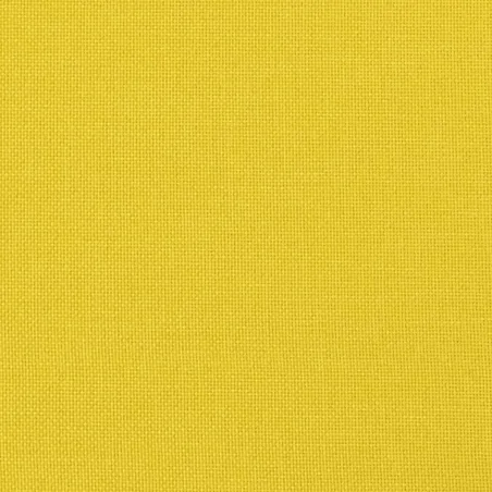Ensemble de canapés 2 pcs jaune clair tissu