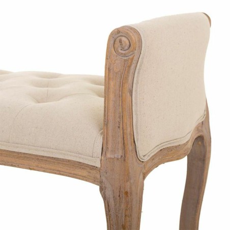 Kruk Alexandra House Living Crème Rubberwood 48 x 60 x 113 cm