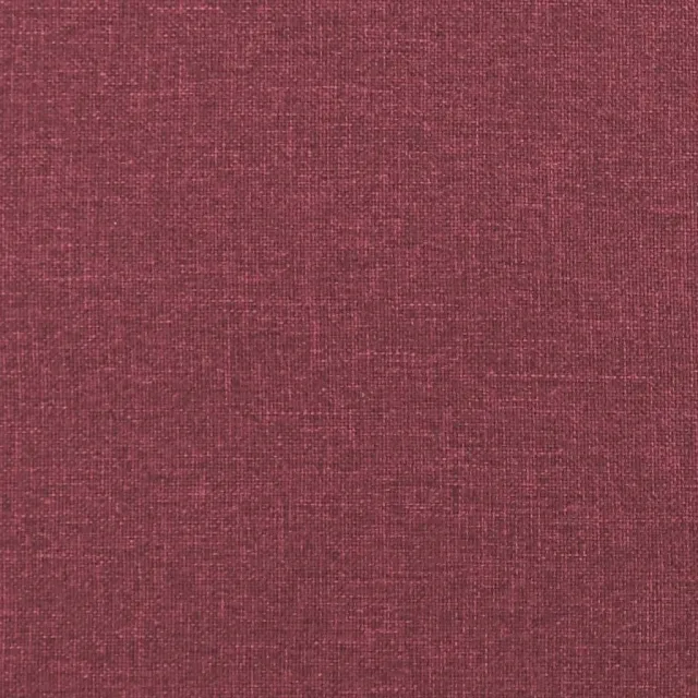Ensemble de canapés 3 pcs rouge bordeaux tissu
