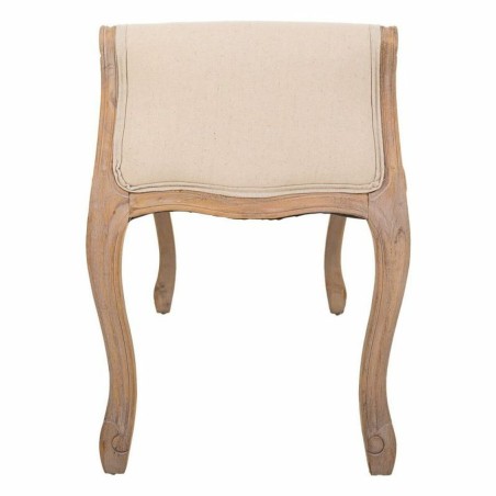 Panca Alexandra House Living Crema Legno d'albero della gomma 48 x 60