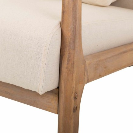 Butaca Alexandra House Living Gris 85 x 74 x 66 cm 2
