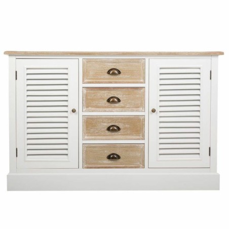 Buffet Alexandra House Living Blanc Bois de paulownia Bois MDF 40 x 80